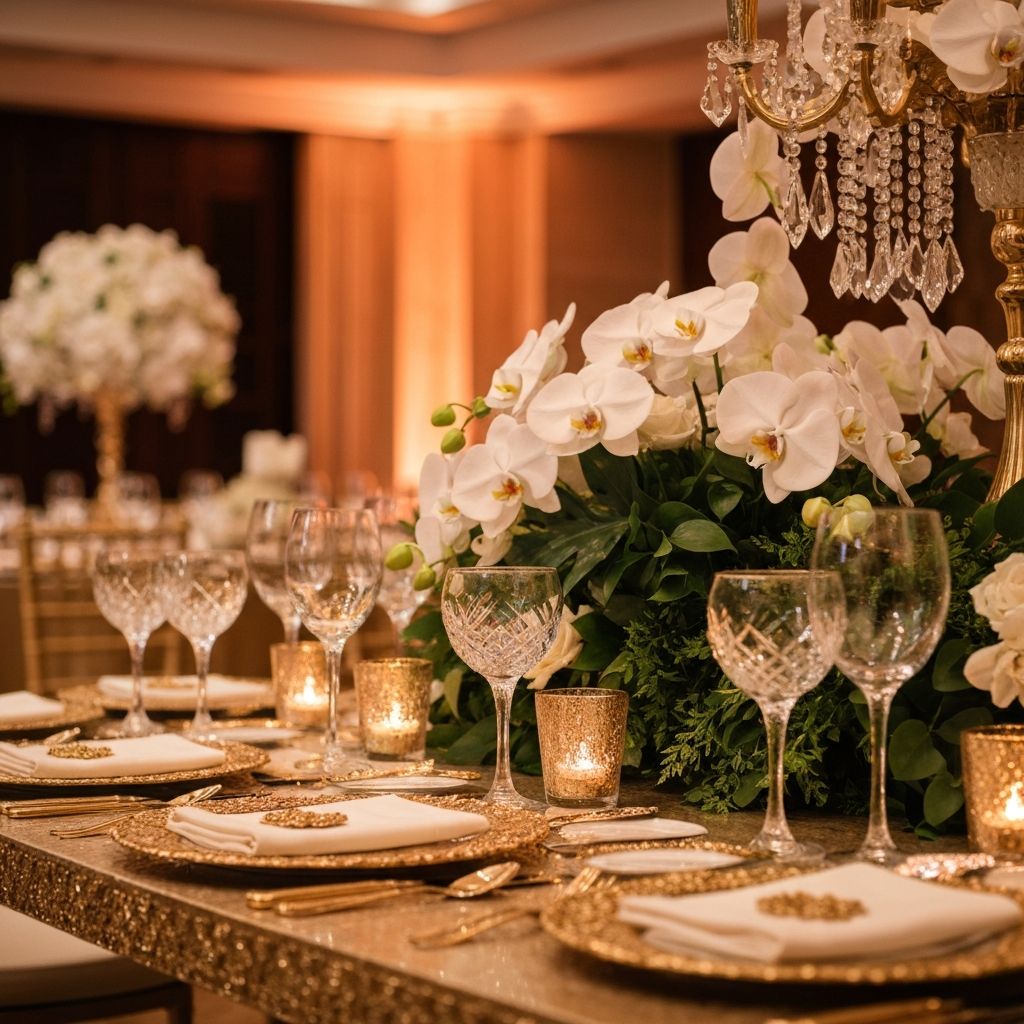Luxe Wedding Reception